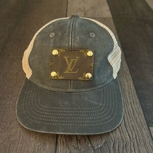 LV Up-Cycled Trucker Hat